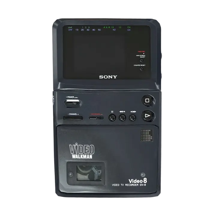 Sony GV-8 Video Walkman 3D model preview on Freecreat