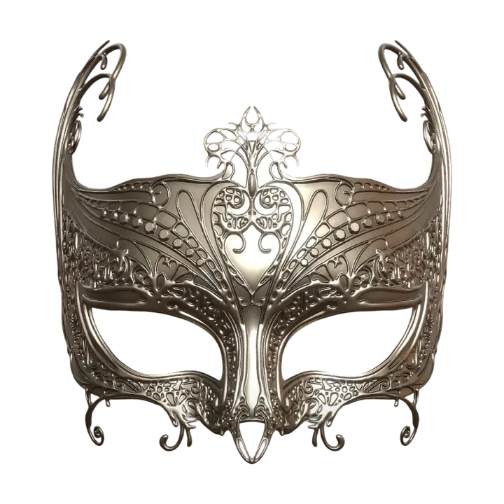 Venetian prom mask (support 3D printing) 3D model preview on Freecreat
