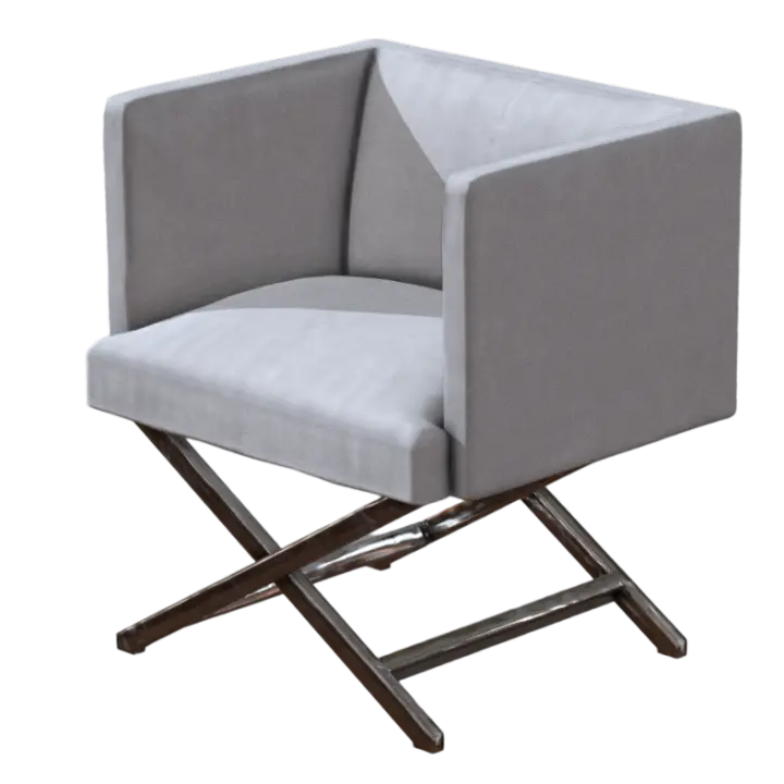 Modern style chair 3D model preview on Freecreat