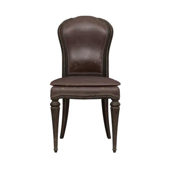 Vintage Dining Chair 3D model preview on Freecreat