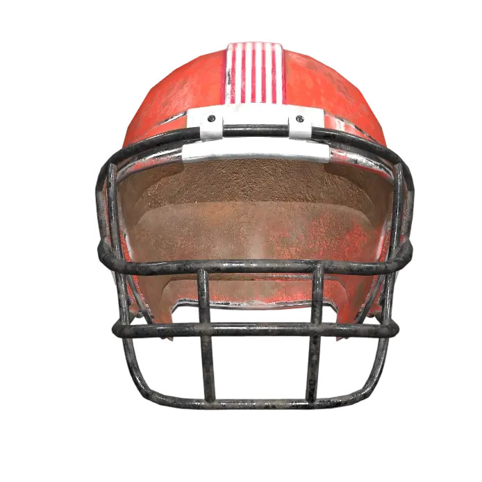 American Football Helmet 3D model preview on Freecreat