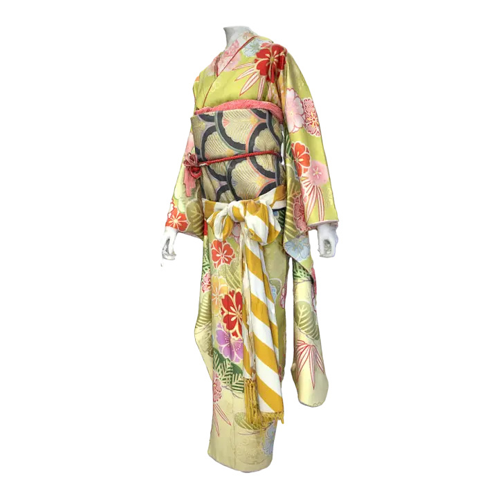 Japanese Kimono 3D model preview on Freecreat