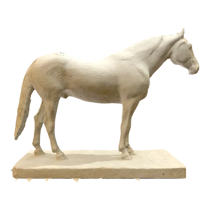 Clay horse (3D printable) 3D model preview on Freecreat
