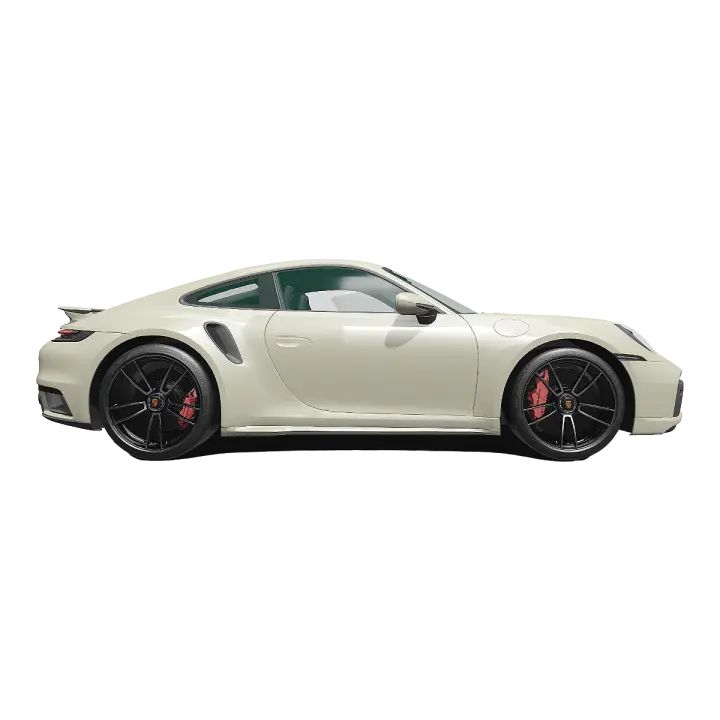 Porsche 911 with interior design 3D model preview on Freecreat