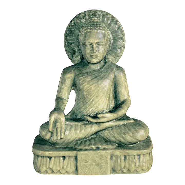Buddha sculpture 3D model preview on Freecreat