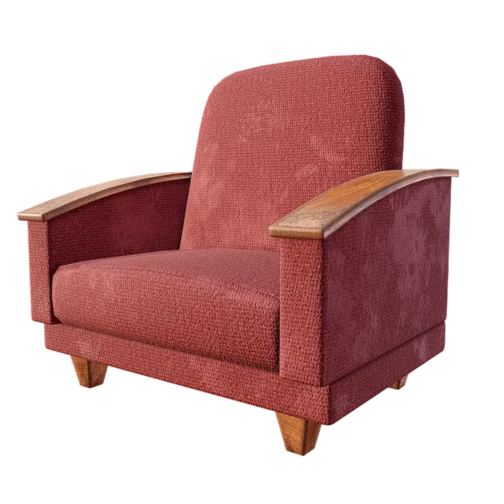 armchair 3D model preview on Freecreat