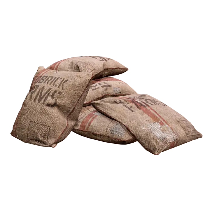 a pile of sacks 3D model preview on Freecreat
