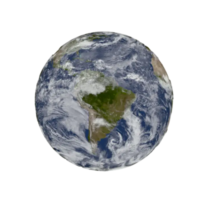 Outer Space Shock Panoramic Earth 3D Model 3D model preview on Freecreat