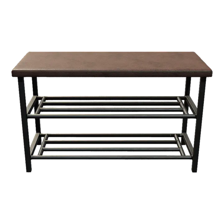 Stainless Steel Simple Shoe Rack Explosive Household Sitting Shoe Changing Stool 3D model preview on Freecreat
