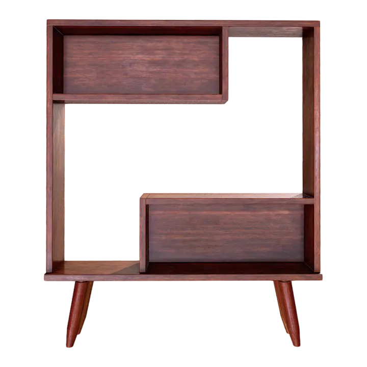 Solid Wood Floor Storage Rack Duobaoge Antique Rack Storage Rack 3D model preview on Freecreat