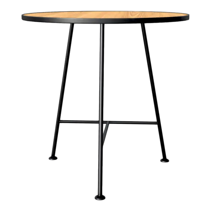 Modern Iron Negotiation Table Household Small Round Table Simple Small Table 3D model preview on Freecreat