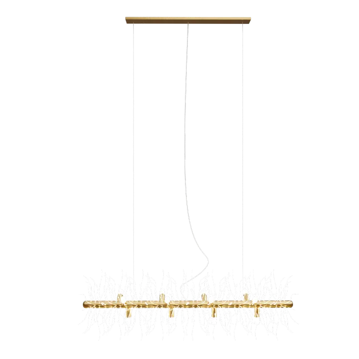Post-modern chandelier living room simple creative restaurant personality bar lamp 3D model preview on Freecreat