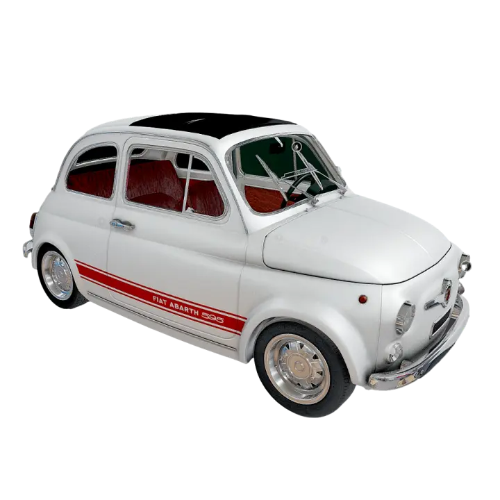 FIAT FIAT 500 Abarth595 Series 3D model preview on Freecreat