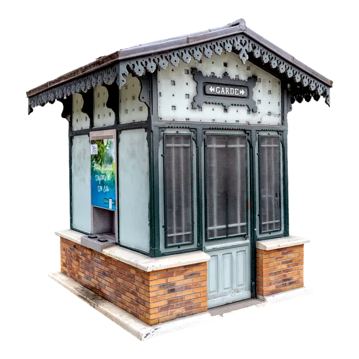 A cottage in Paris 3D model preview on Freecreat