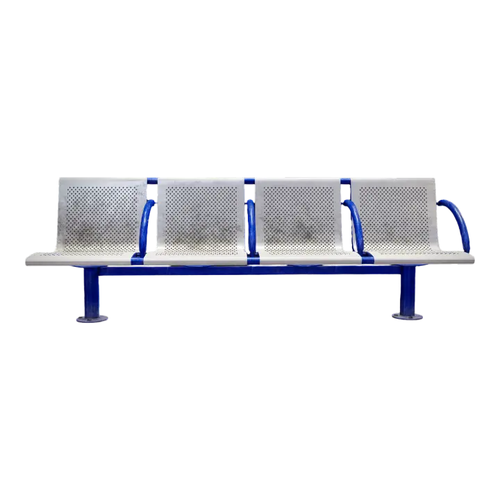 Bench at the subway waiting station 3D model preview on Freecreat
