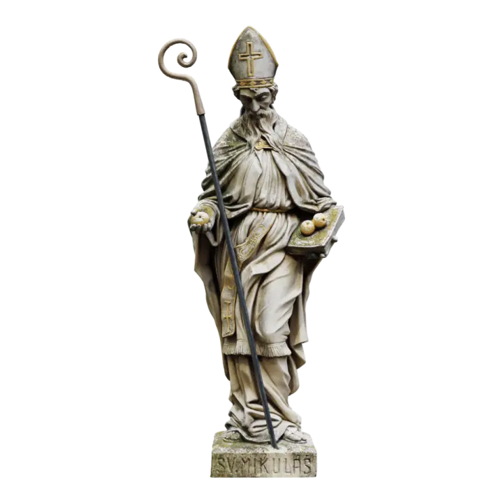 The statue of St. Nicholas in the St. Nicholas Church in Slovakia 3D model preview on Freecreat