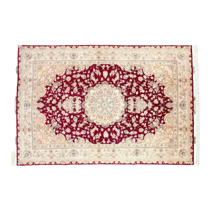 Iran Tatriz fine wool carpet 3D model preview on Freecreat