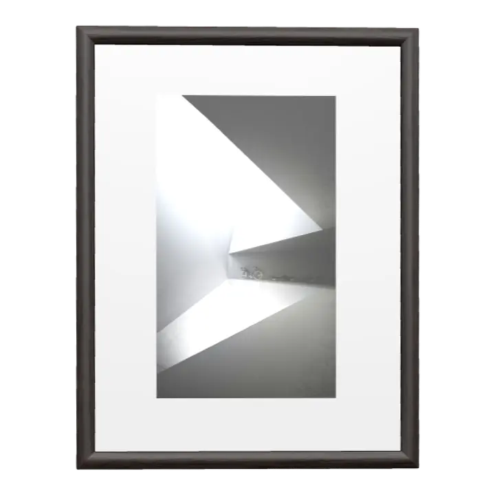 Italian Style Abstract Simple Style Gray White Living Room Hanging Painting 3D model preview on Freecreat