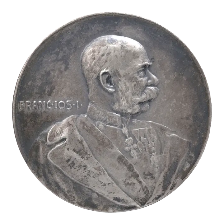 20th Century Austrian Empire Period Commemorative Medal "Kaiser Franz Joseph District Orphanage Commemorative Medal" 3D model preview on Freecreat