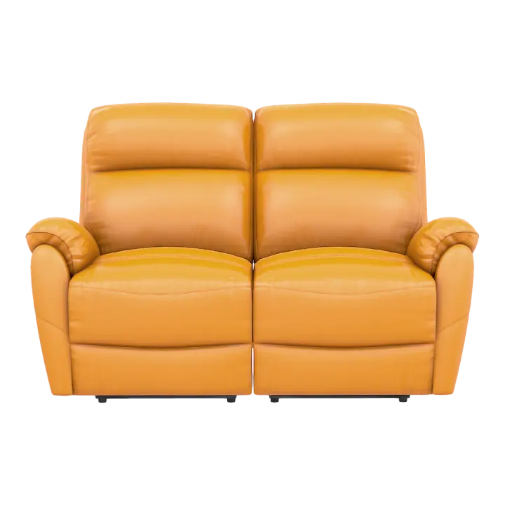 Nordic Casual Double Sofa-Orange 3D model preview on Freecreat