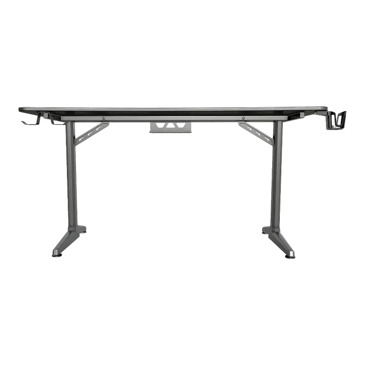 Modern Household All Stainless Steel Metal Black Red Dot Desktop 60-inch E-sports Desk Computer Desk 3D model preview on Freecreat