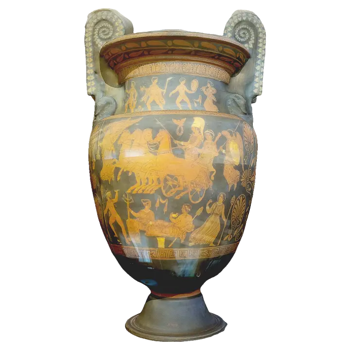 Apulia wine vessel 3D model preview on Freecreat
